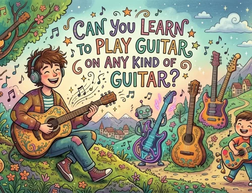 Can you learn to play guitar on any kind of guitar?