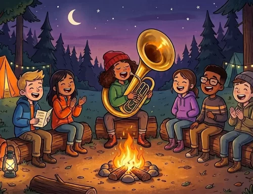 What is the best instrument to play around a campfire?