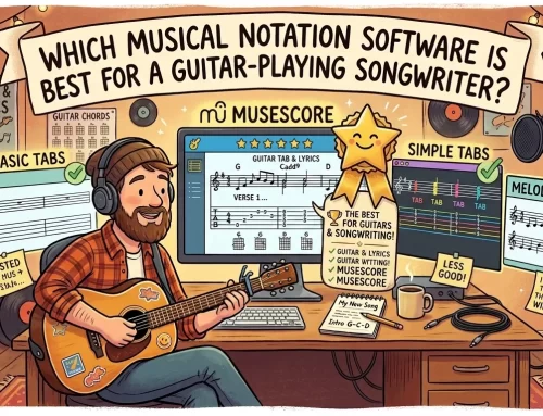 which musical notation software is best for a guitar-playing songwriter?